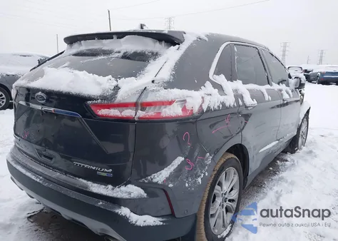 2019 Ford Edge Titanium from USA, damaged, VIN 2FMPK4K93KBB54825